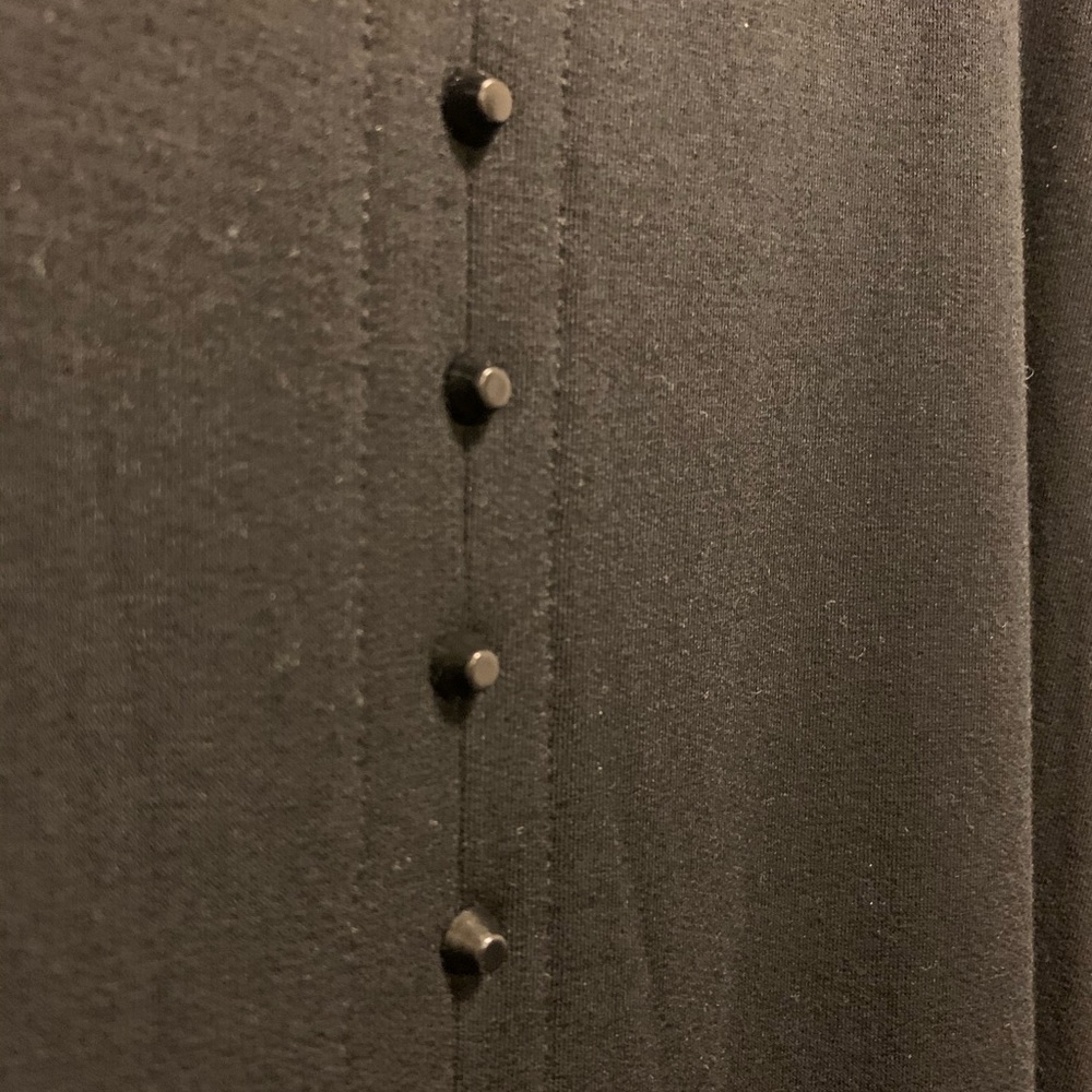 NM Black Studded Poncho - Picture 8 of 8